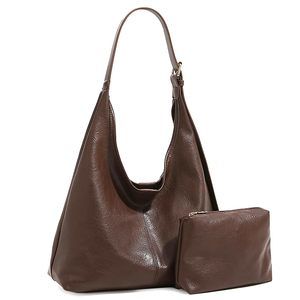 Hobo Bags Tote Bag Retro Pu Leather Shoulder Handbags Slouchy XD